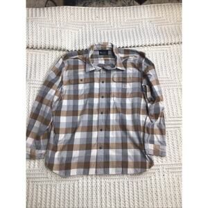 Carhartt Men 2XL Loose Fit Heavyweight Flannel Utility Workwear Gorpcore